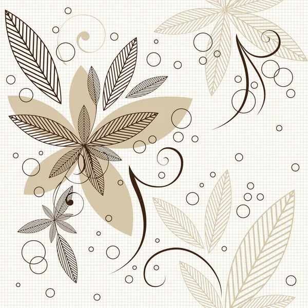 Patrón sin costura floral — Vector de stock