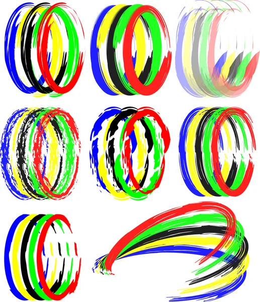 Kruh barev — Stockový vektor