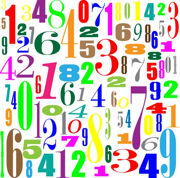 numaraları ile duvar kağıdı