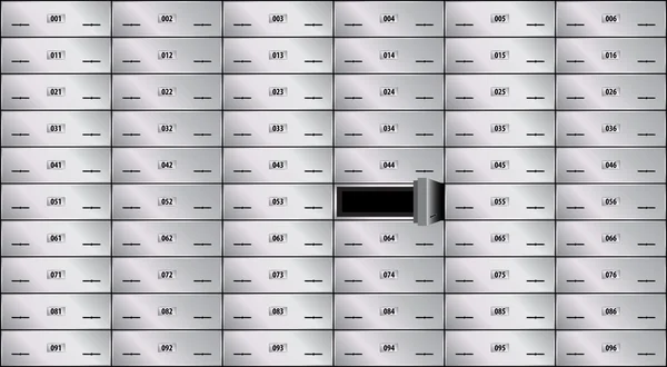 Caja fuerte — Archivo Imágenes Vectoriales