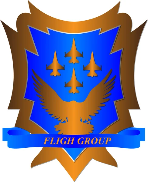 Fligh groep — Stockvector