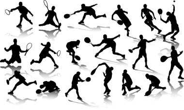 tenis siluet