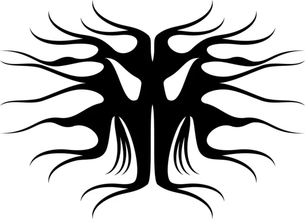 Masque spirituel tatouage — Image vectorielle