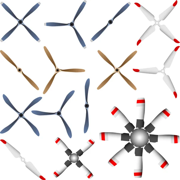 Elica per aeroplani — Vettoriale Stock