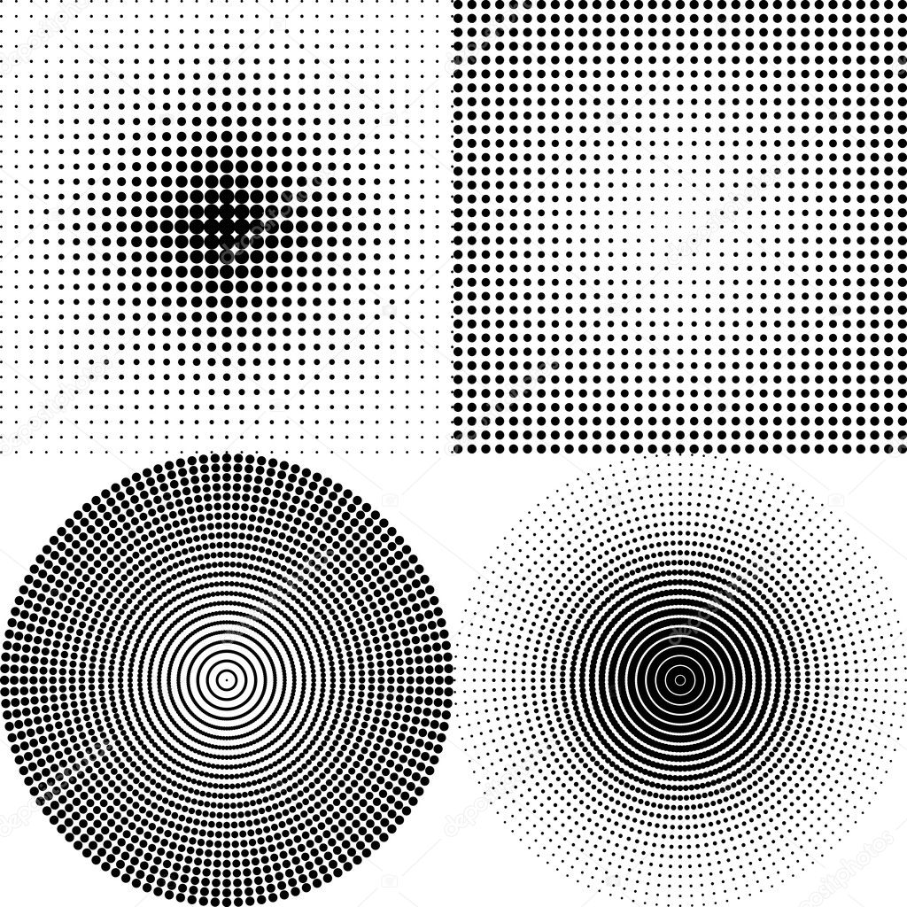 Dot Pattern white