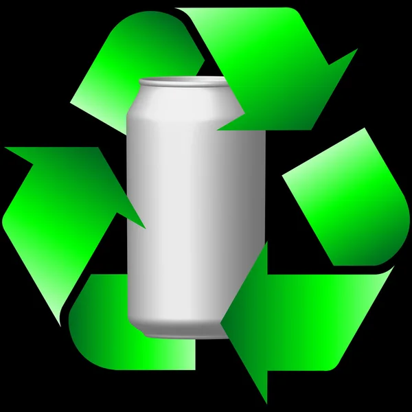 Boîtes de recyclage — Image vectorielle