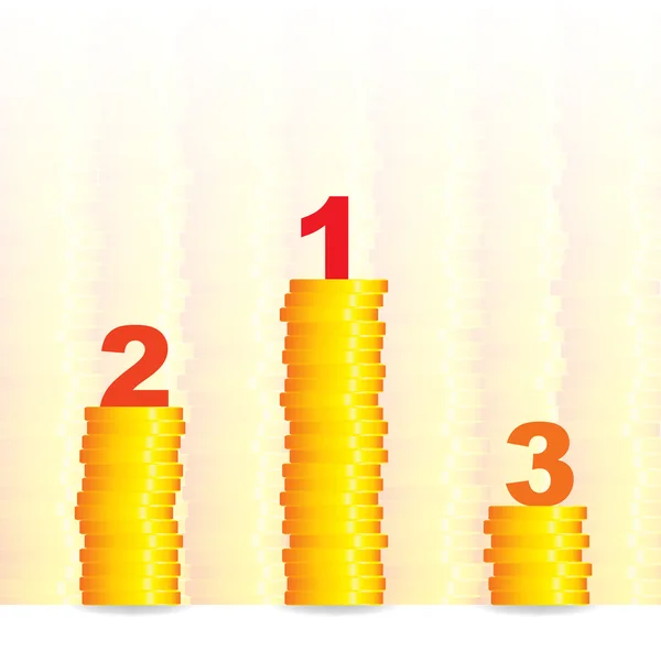 Classement de la richesse — Image vectorielle