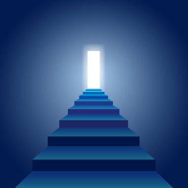 Stairs to the Light clipart
