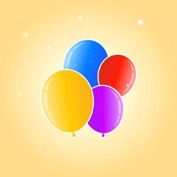 Ballons de fête — Image vectorielle