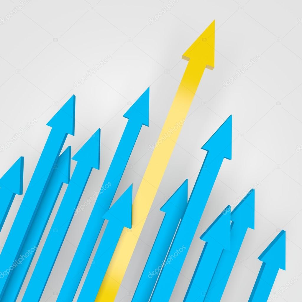 Arrows Going Upward Stock Photo by ©herminutomo 16976517