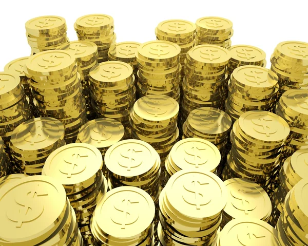 Lots of Coins — Stock Photo, Image