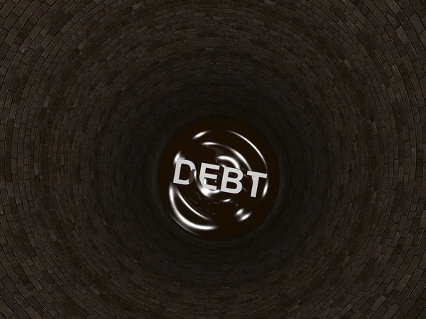 Debt Pit — Stock Photo, Image