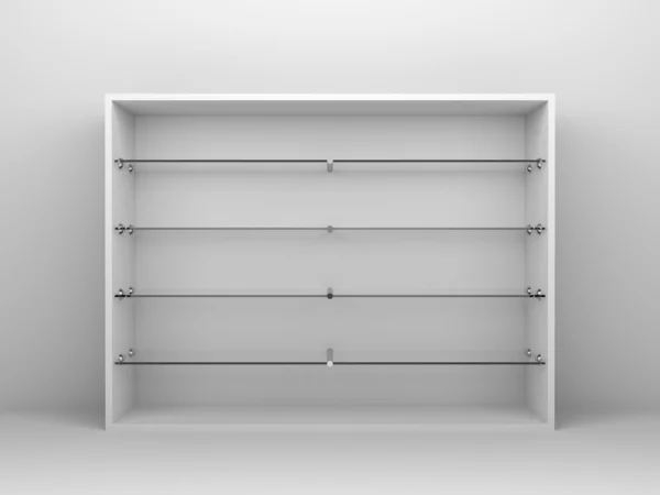 Cupboard Shelf Background — Stock Photo, Image