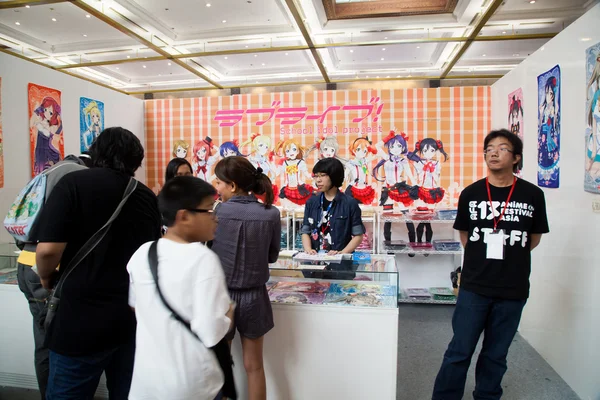 アニメ ・ フェスティバルでの学校アイドル プロジェクト アジア - インドネシア 2013年 — ストック写真