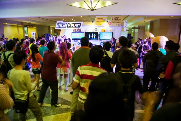 Dance and Singalong in Anime Festival Asia - Indonesia 2013 — Stock Photo, Image