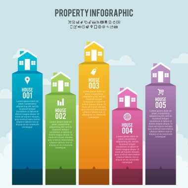 özellik Infographic afiş