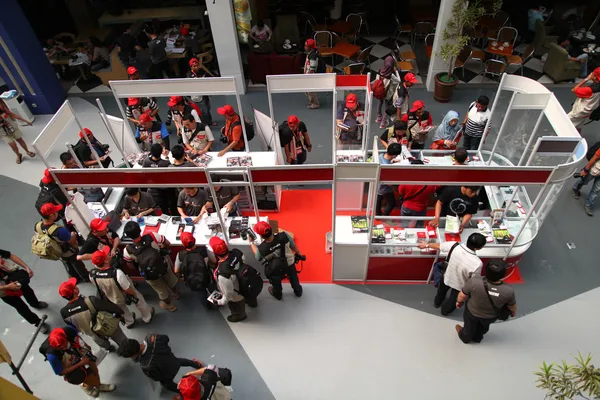 Canon Booth in Cilandak Town Square Jakarta — Stock Photo, Image