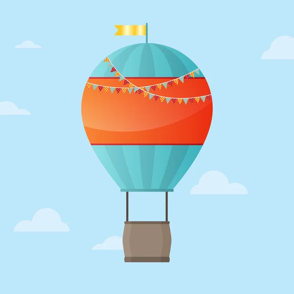 Fond de ballon d'air — Image vectorielle