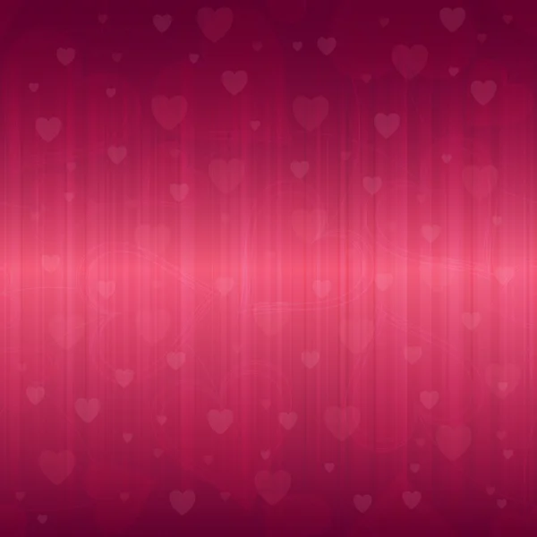 Red Valentine Background — Stock Vector