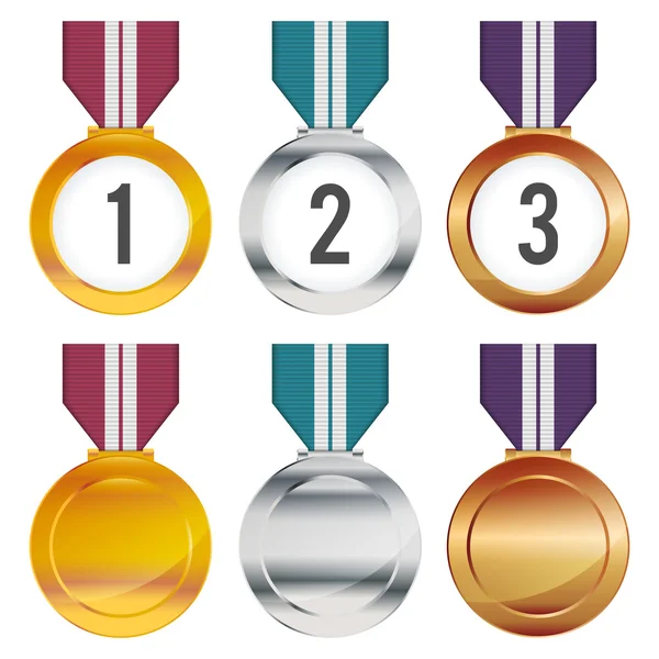 Medallas — Archivo Imágenes Vectoriales