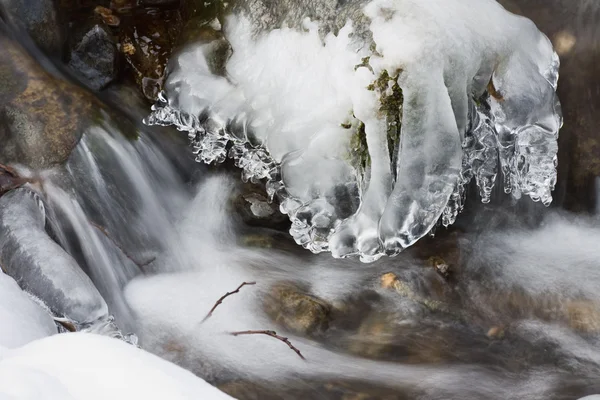 Rocas de hielo invierno —  Fotos de Stock