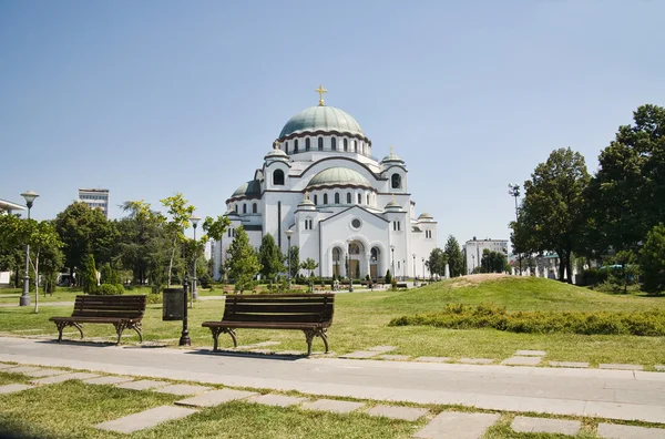 Sankt sava-katedralen — Stockfoto