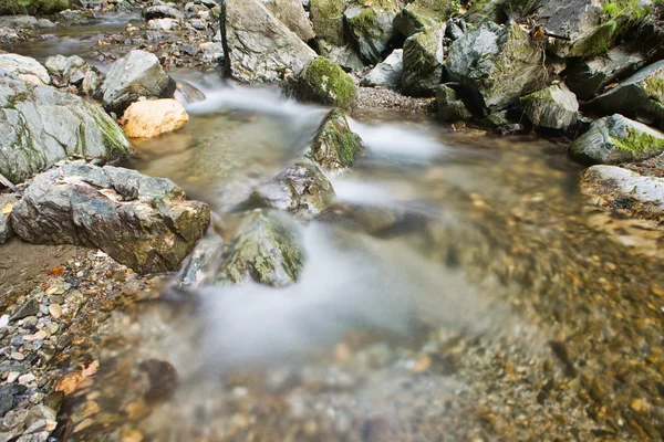 Skály v řečišti — Stock fotografie