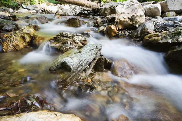 Kőzetek a patak — Stock Fotó