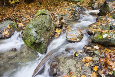 güzel basamaklı şelale