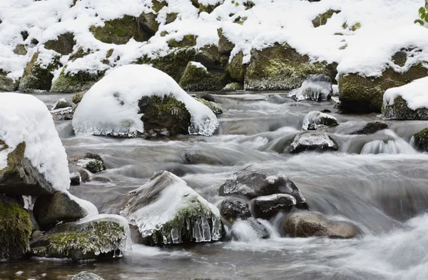 Inverno e gelo — Fotografia de Stock