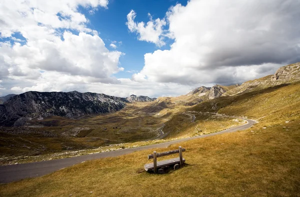 Vista da paisagem montanhosa — Fotografia de Stock