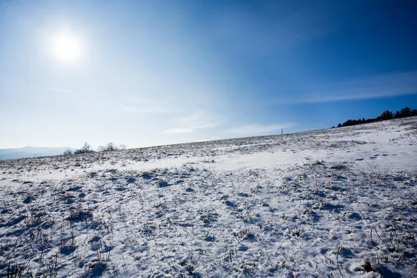 Bellissimo paesaggio invernale — Foto Stock