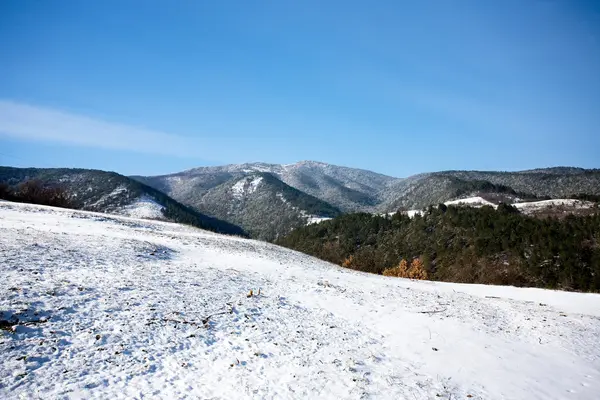 Krásná zimní krajina — Stock fotografie