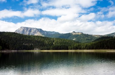 Mountain lakes clipart