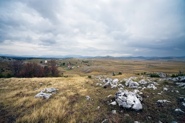 Вид на горный ландшафт — стоковое фото