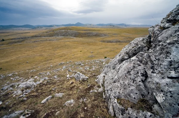 Pohled na horskou krajinu — Stock fotografie