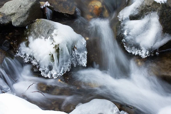 Winter and water Royalty Free Stock Images