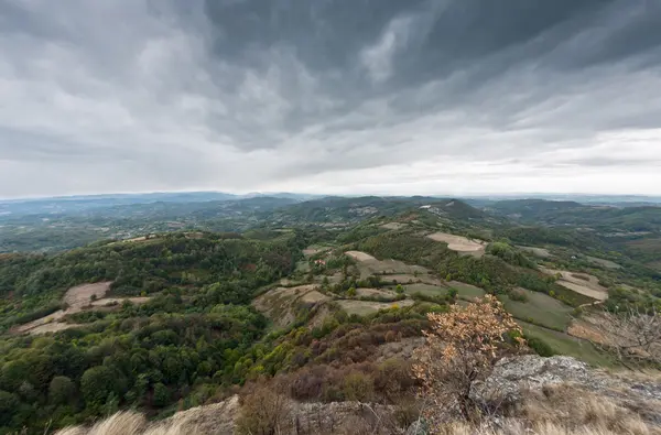 Vista de montanhas — Fotografia de Stock