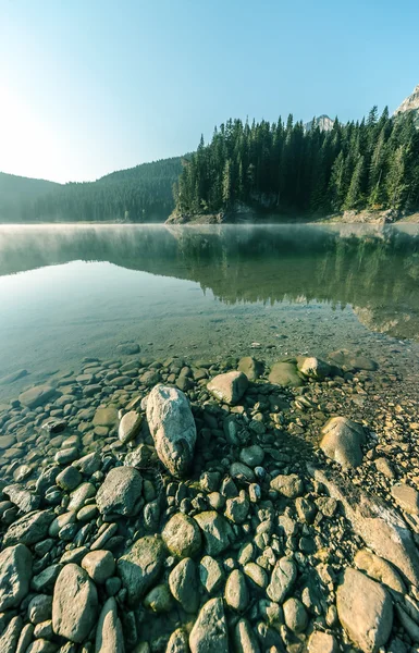 Lake in autumn — Stock Photo, Image