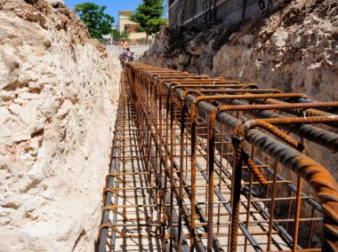 Armatür Vakfı ışını hazır beton döküm için