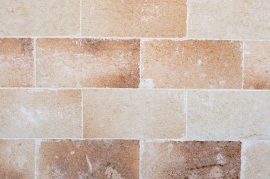 kumtaşı blokları puglia tipik bir duvarla