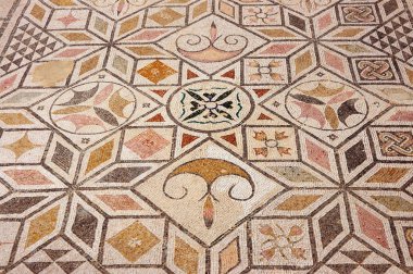 Roma harabe Italica mozaik zeminde