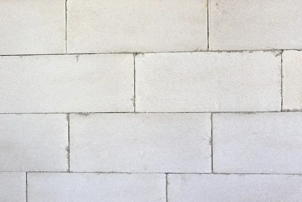 Weiße Blockwand Autoklaven Beton — Stockfoto