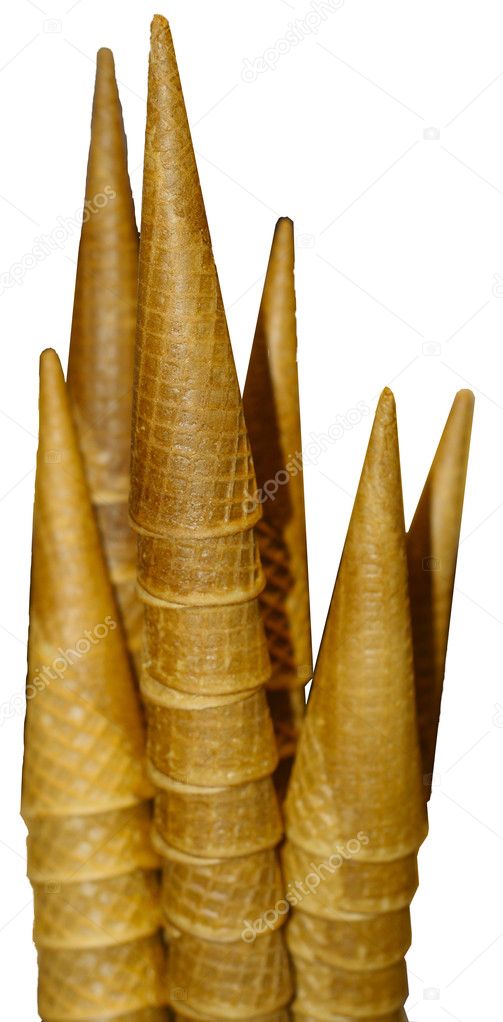 Close-up - ice cream cones