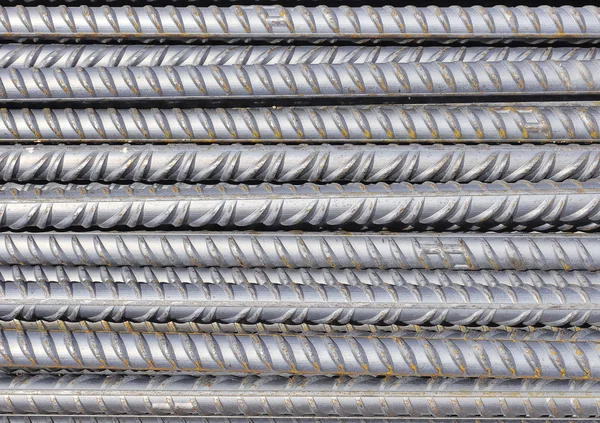 Construction site - Background bars steel — Stock Photo, Image