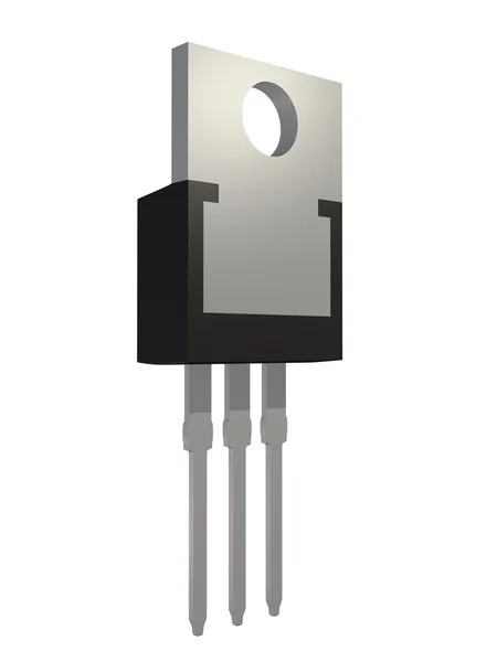 Isolated TO-220 MOSFET — Stock Photo, Image