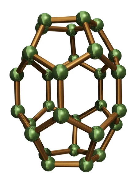 Izole c30 fullerene — Stok fotoğraf