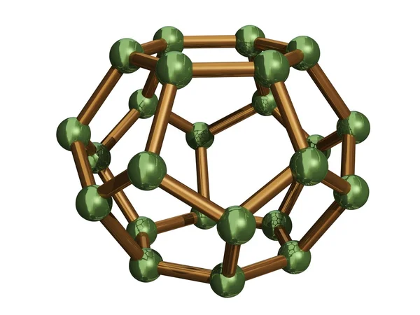C24 fullerenů — Stock fotografie