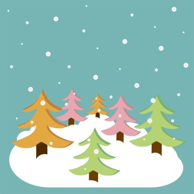 Vektör Noel arkaplanı