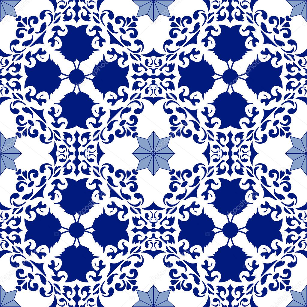 Seamless colourful ornament tiles — Stock Vector © AnaMOMarques 26128009